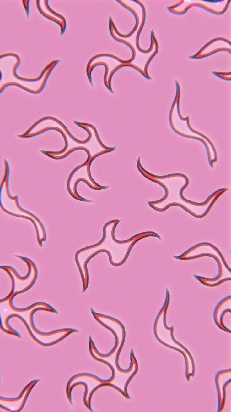  Muster Hintergrundbild 736x1309. pink flame wallpaper. Purple wallpaper iphone, Aesthetic iphone wallpaper, Hippie wallpaper