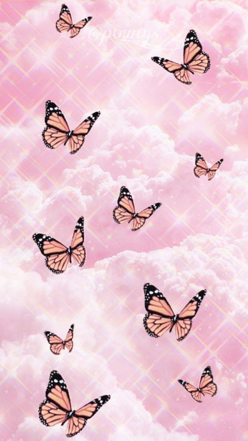  Blumen Und Schmetterlinge Hintergrundbild 850x1511. Schmetterling, Rosa Schmetterling HD Handy Hintergrundbild