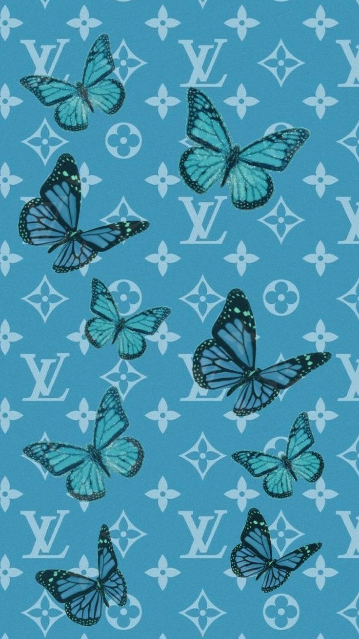  Blumen Und Schmetterlinge Hintergrundbild 736x1308. ♡ effdeesea ♡. Butterfly wallpaper iphone, Butterfly wallpaper, Cute blue wallpaper