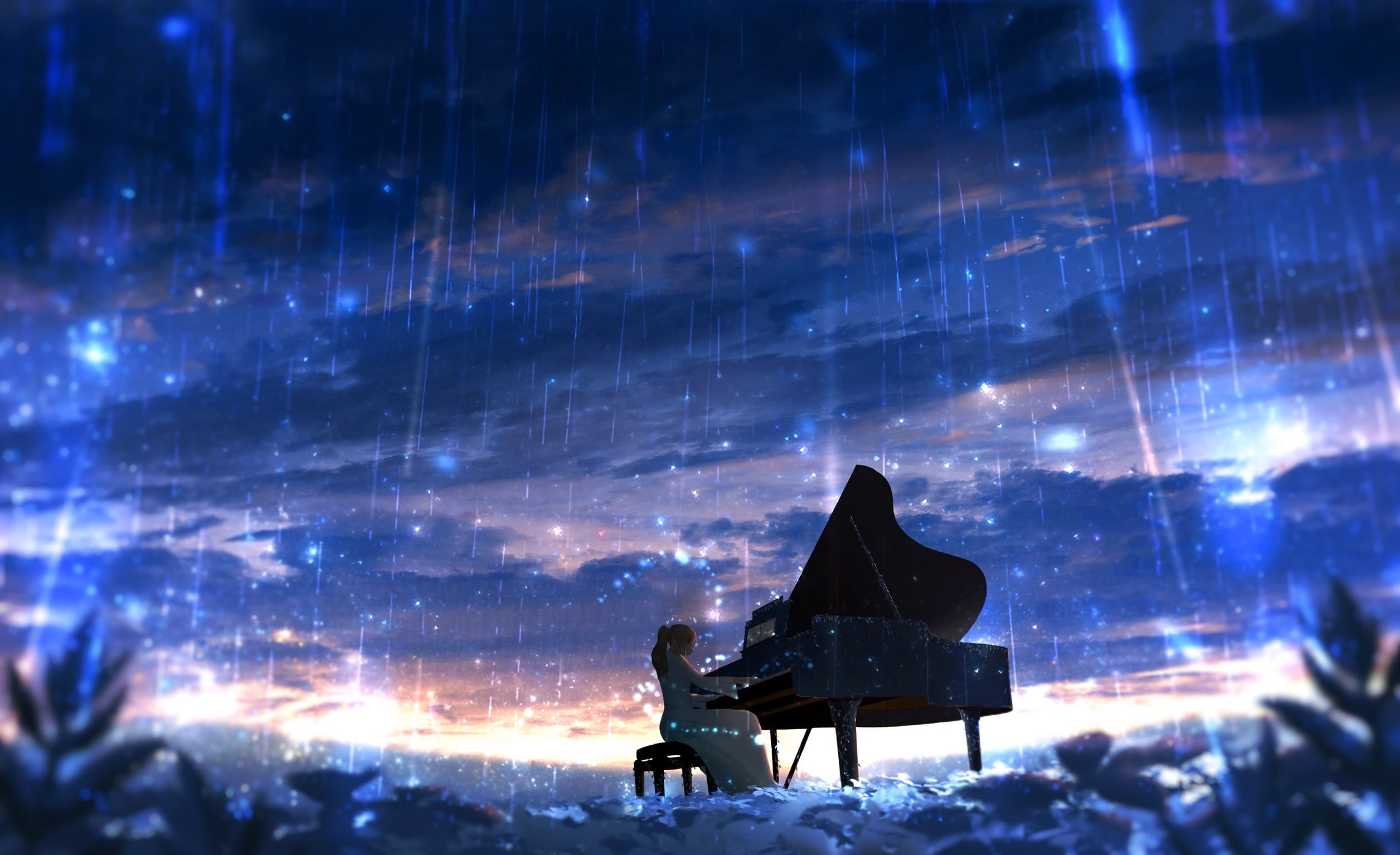  Klavier Anime Hintergrundbild 2512x1535. Photoshop tips