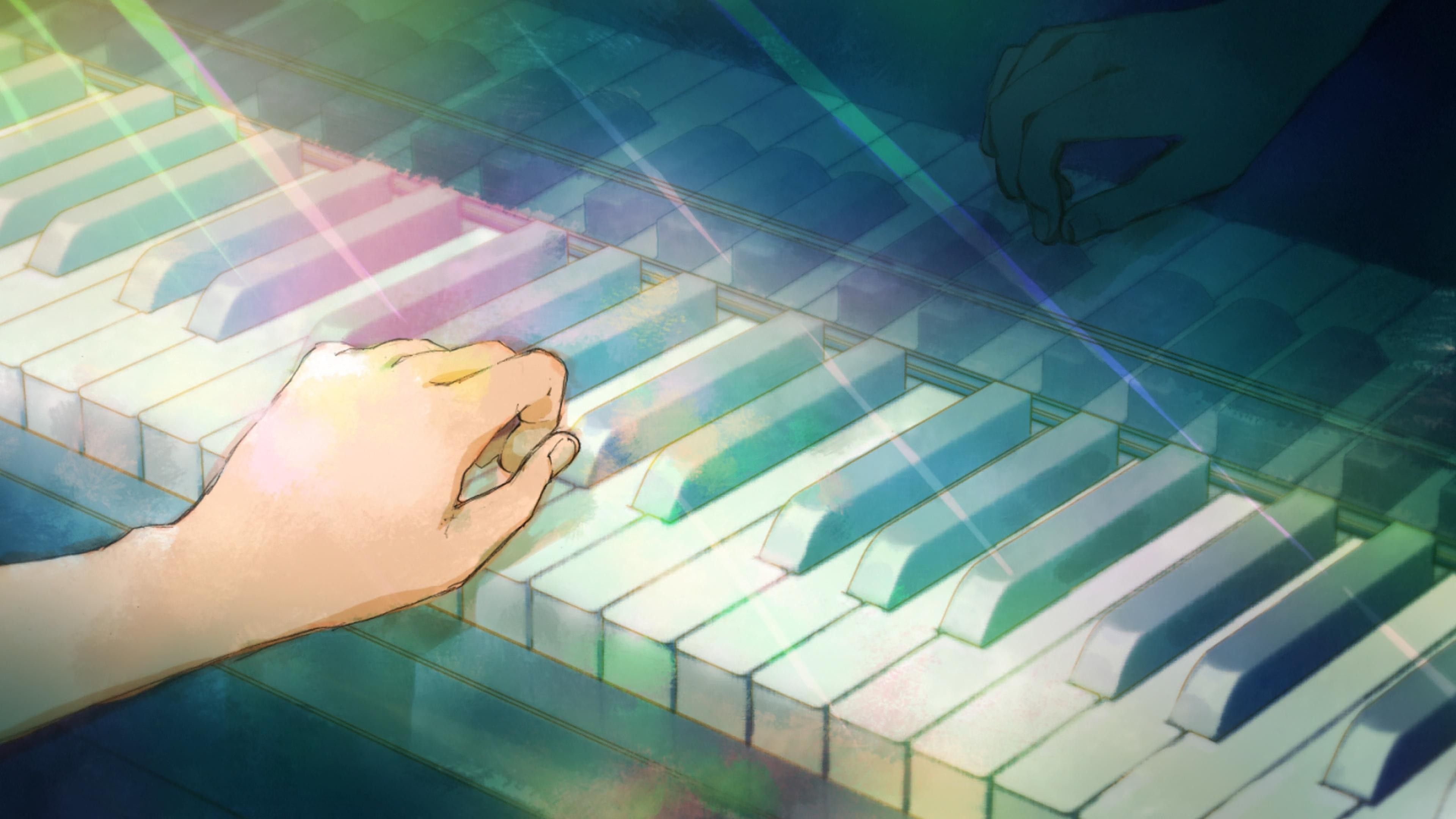  Klavier Anime Hintergrundbild 3840x2160. piano, Shigatsu wa Kimi no Uso Gallery HD Wallpaper