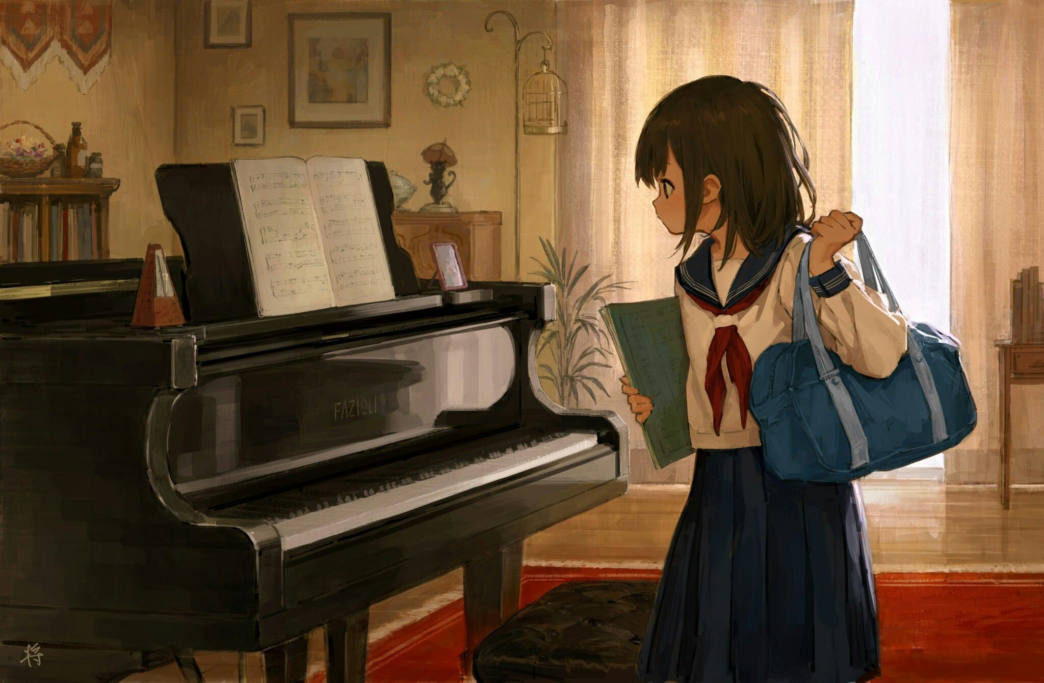  Klavier Anime Hintergrundbild 2048x1341. Pinterest