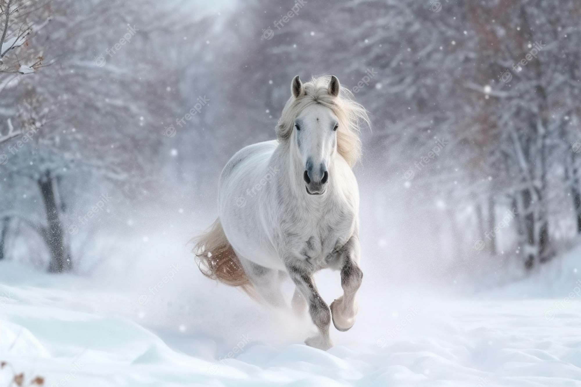  Pferde Im Schnee Hintergrundbild 2000x1333. Seite 2. Pferd Im Schnee Bilder Download auf Freepik