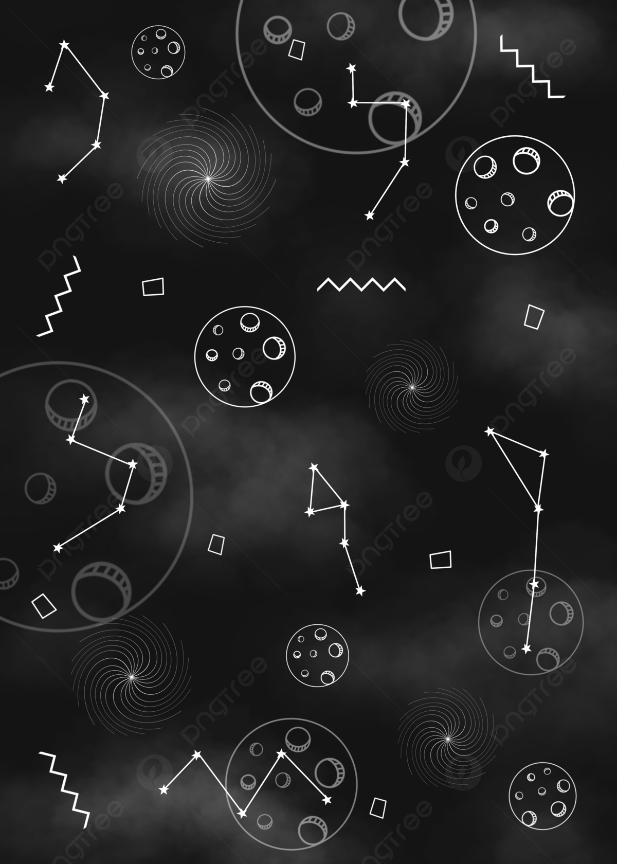 Schwarz Hintergrundbild 1200x1680. Schwarzer Hintergrund Der Planetenillustration Hintergrundbild zum kostenlosen Download
