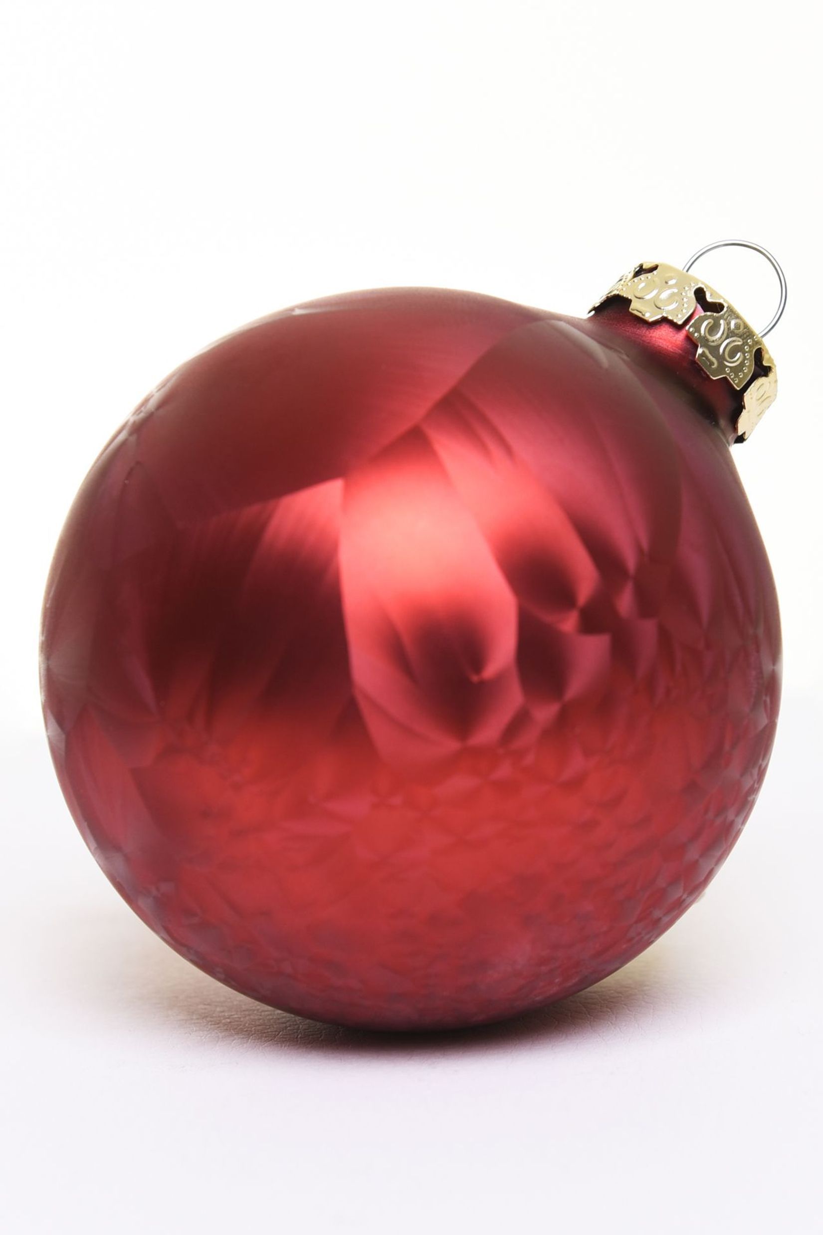  Weihnachtskugeln Hintergrundbild 1650x2475. Weihnachtsbaumdeko Glas Icy rot 6 cm Eislack Rot
