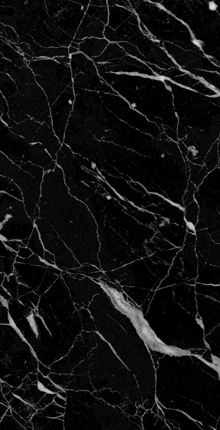  Marmor Schwarz Hintergrundbild 736x1441. Telephone. Rock textures, Black wallpaper, Black marble