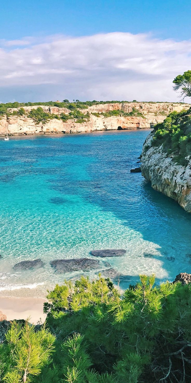  Mallorca Hintergrundbild 736x1472. Beach Vibes