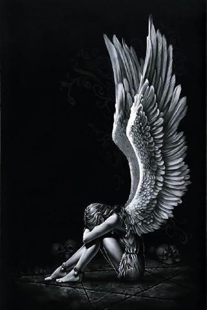  Wunderschöne Engel Hintergrundbild 850x1275. Engel, Mädchen, Flügel, Fantasie, Allein, Licht, Schwarz, Weiß, Mädchen Und Flügel HD Handy Hintergrundbild
