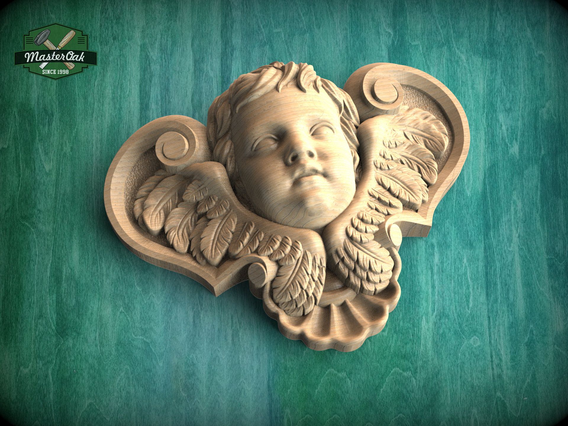  Wunderschöne Engel Hintergrundbild 1920x1440. Engel Kopf geschnitzte Holz Applikation Engel mit Flügeln