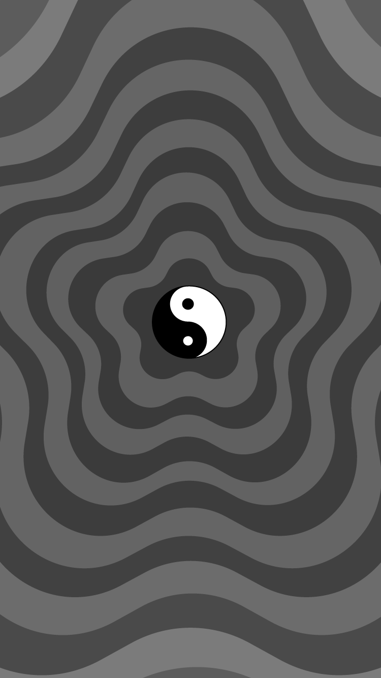  Yin Yang Hintergrundbild 750x1334. fonditos chidos