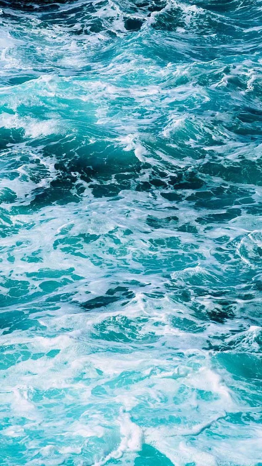  Türkis Hintergrundbild 850x1511. Türkises IPhone Für Meerjungfrauen, ästhetisches Blaugrün HD Handy Hintergrundbild
