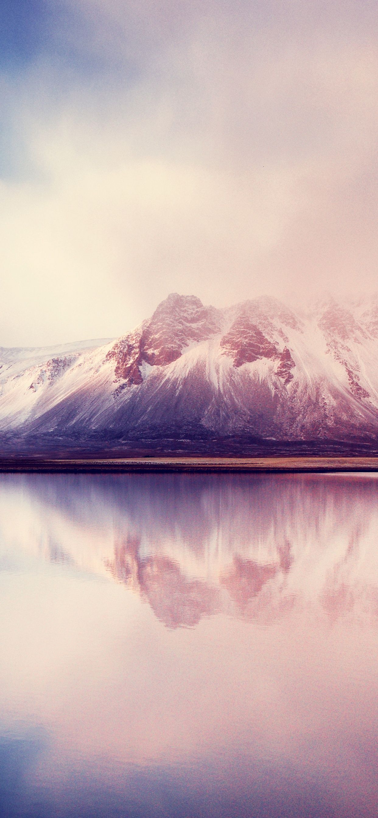  IPhone 11 Pro Hintergrundbild 1242x2688. Mountains Wallpaper 4K, Aesthetic, Reflection, Mist