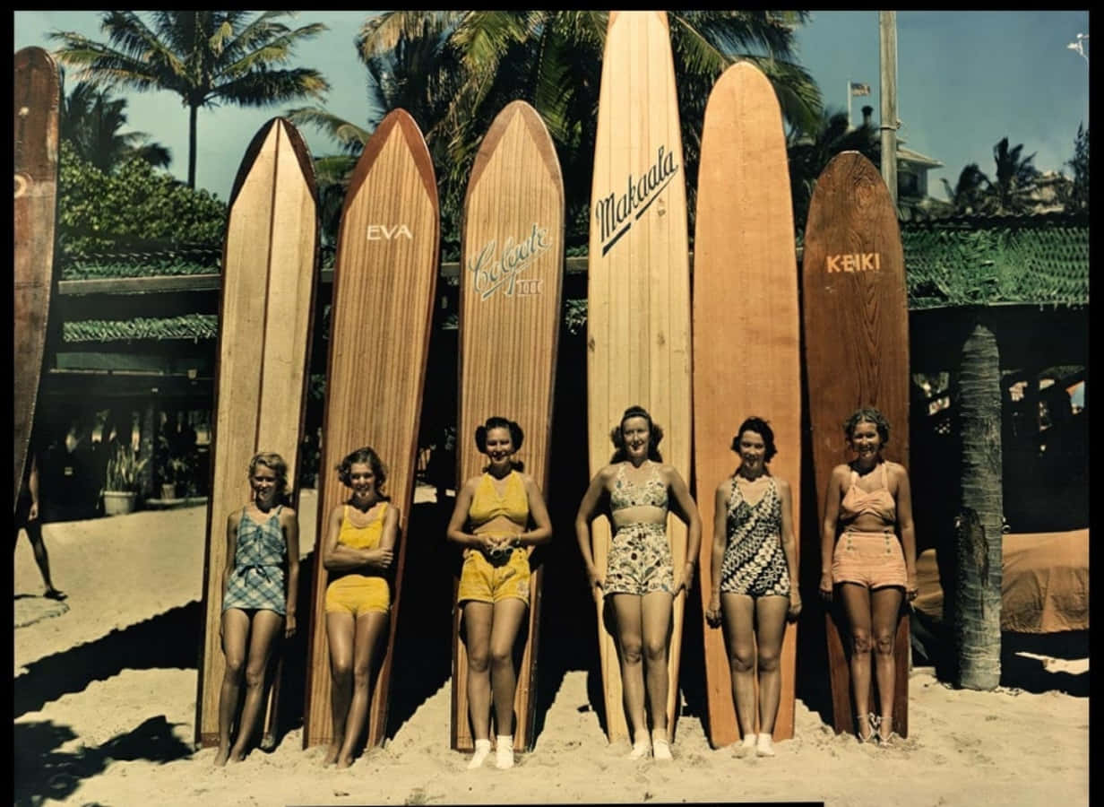  Surfen Hintergrundbild 1232x900. Vintage Surf Wallpaper