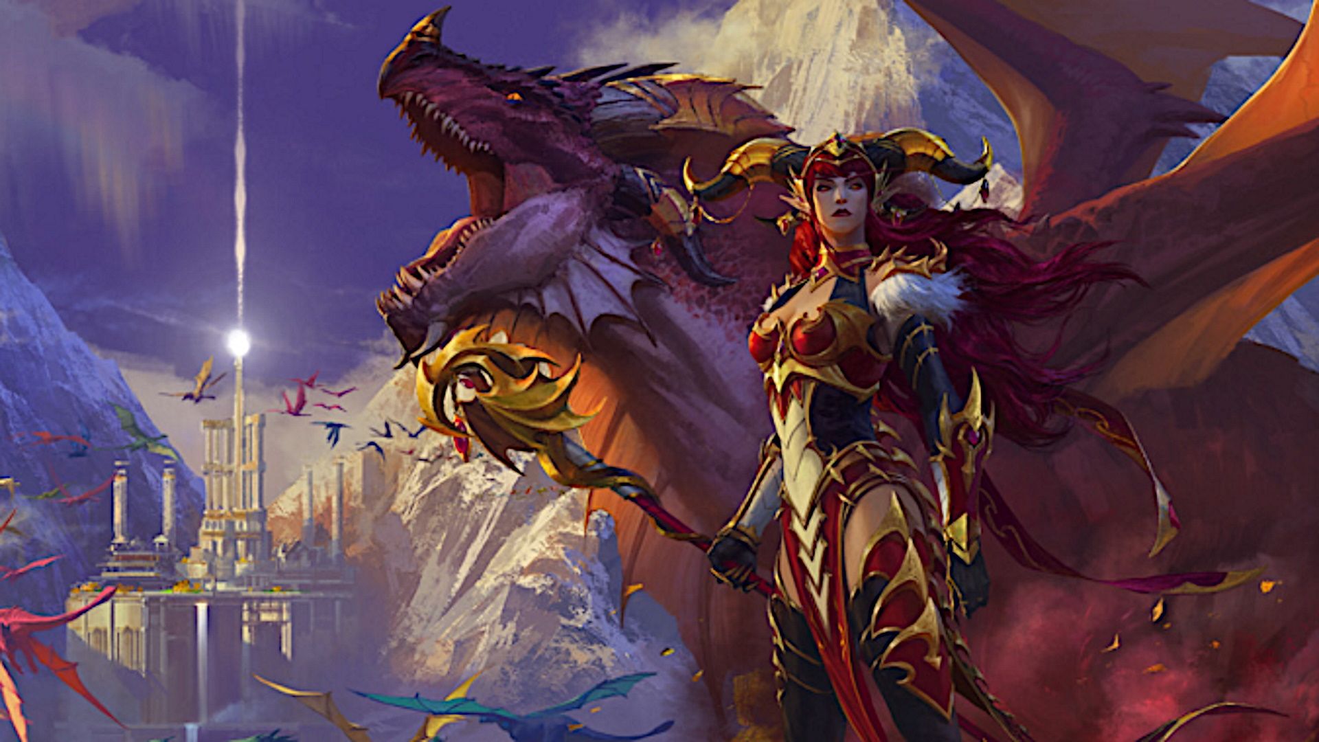 World Of Warcraft Hintergrundbild 1920x1080. All of the class tier sets for the first WoW Dragonflight raid