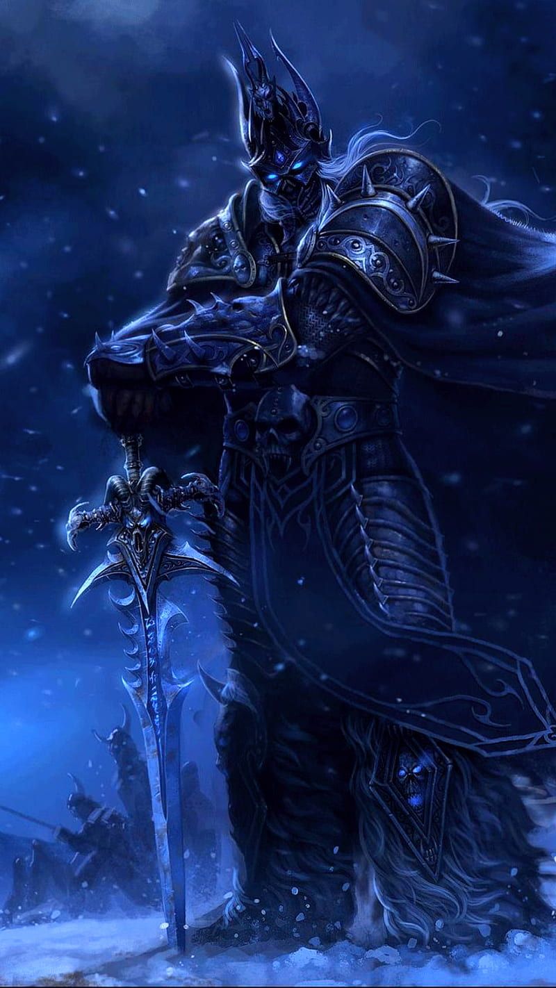  World Of Warcraft Hintergrundbild 800x1422. Lich King, wow, frostmourne, HD phone wallpaper