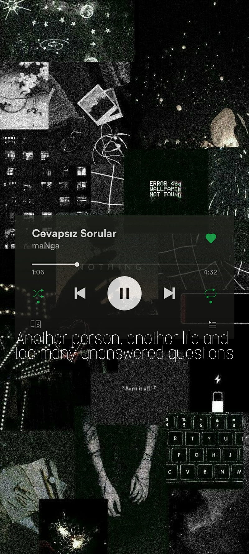  Spotify Hintergrundbild 800x1778. Spotify, aesthetic, black, good, sad, sorry, HD phone wallpaper