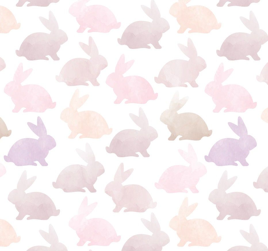  Hasen Hintergrundbild 932x872. Kids Nursery Wallpaper Pink/ Pink Bunny Wallpaper/ Removable
