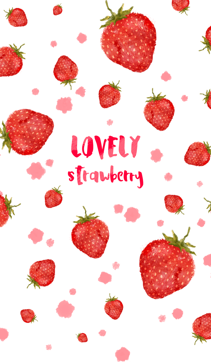  Erdbeeren Hintergrundbild 720x1232. Let's fill your theme with strawberry. Watermelon wallpaper, Wallpaper iphone summer, Fruit wallpaper
