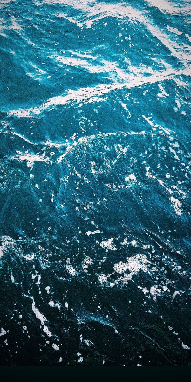  Wellen Hintergrundbild 736x1472. Aesthetic Wallpaper Ocean. Whatsapp Hintergrundbild, Hintergrundbilder, Hintergrund