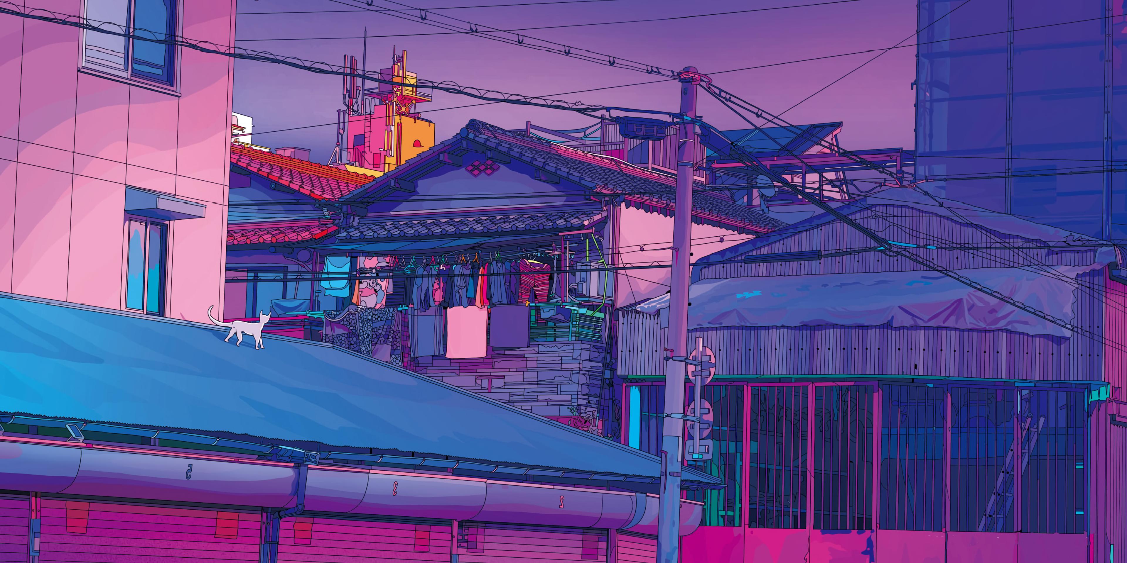  PS4 Hintergrundbild 3840x1920. Tokyo Aesthetic Ps4 Wallpaper