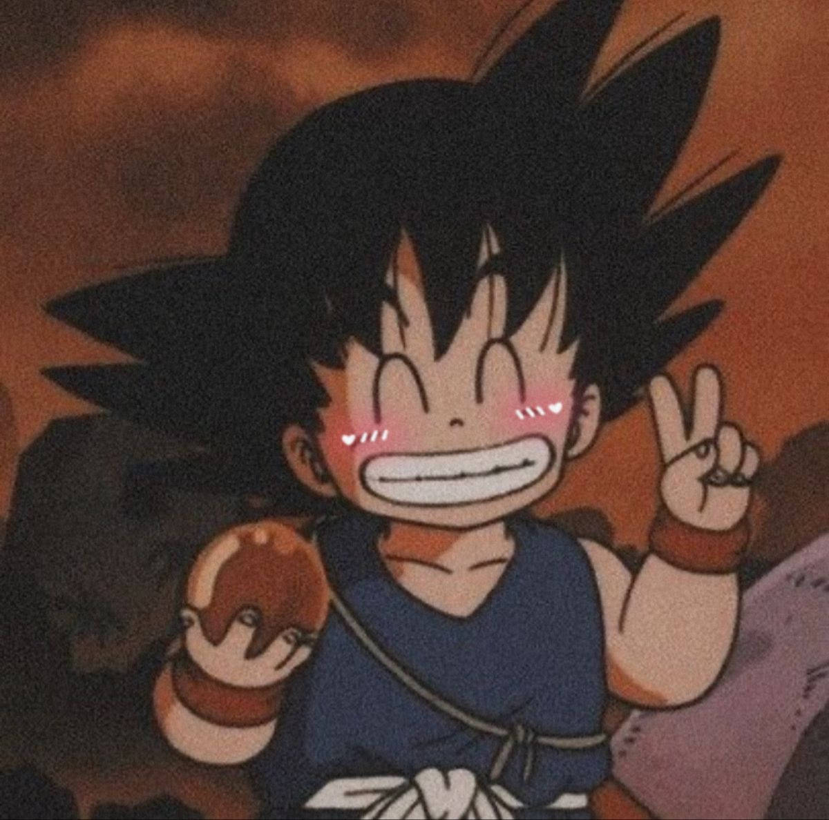  Son Goku Hintergrundbild 1200x1188. Download Dragon Ball Character Kid Goku Aesthetic Wallpaper