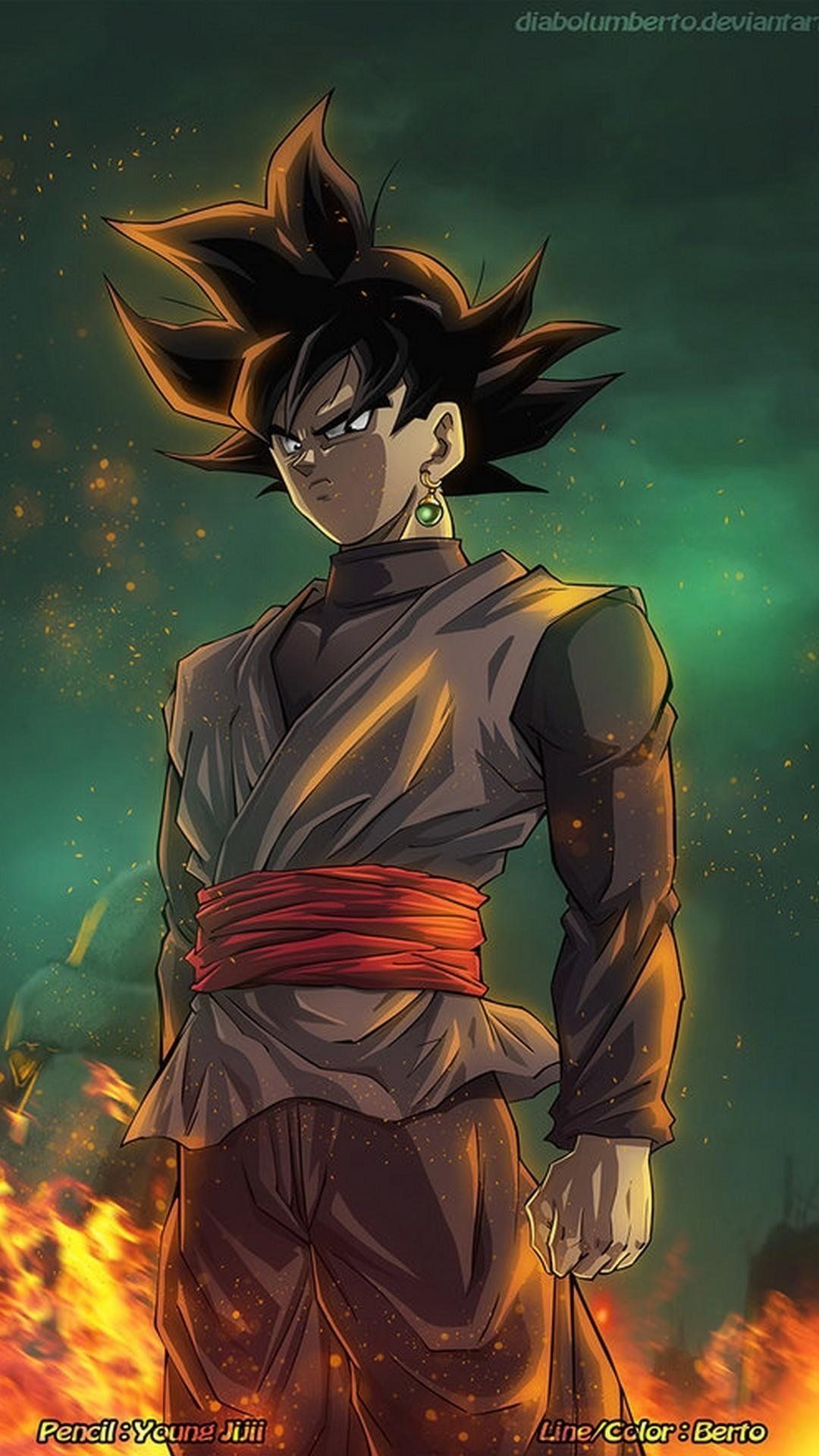  Goku Hintergrundbild 1080x1920. Aesthetic black goku Wallpaper Download