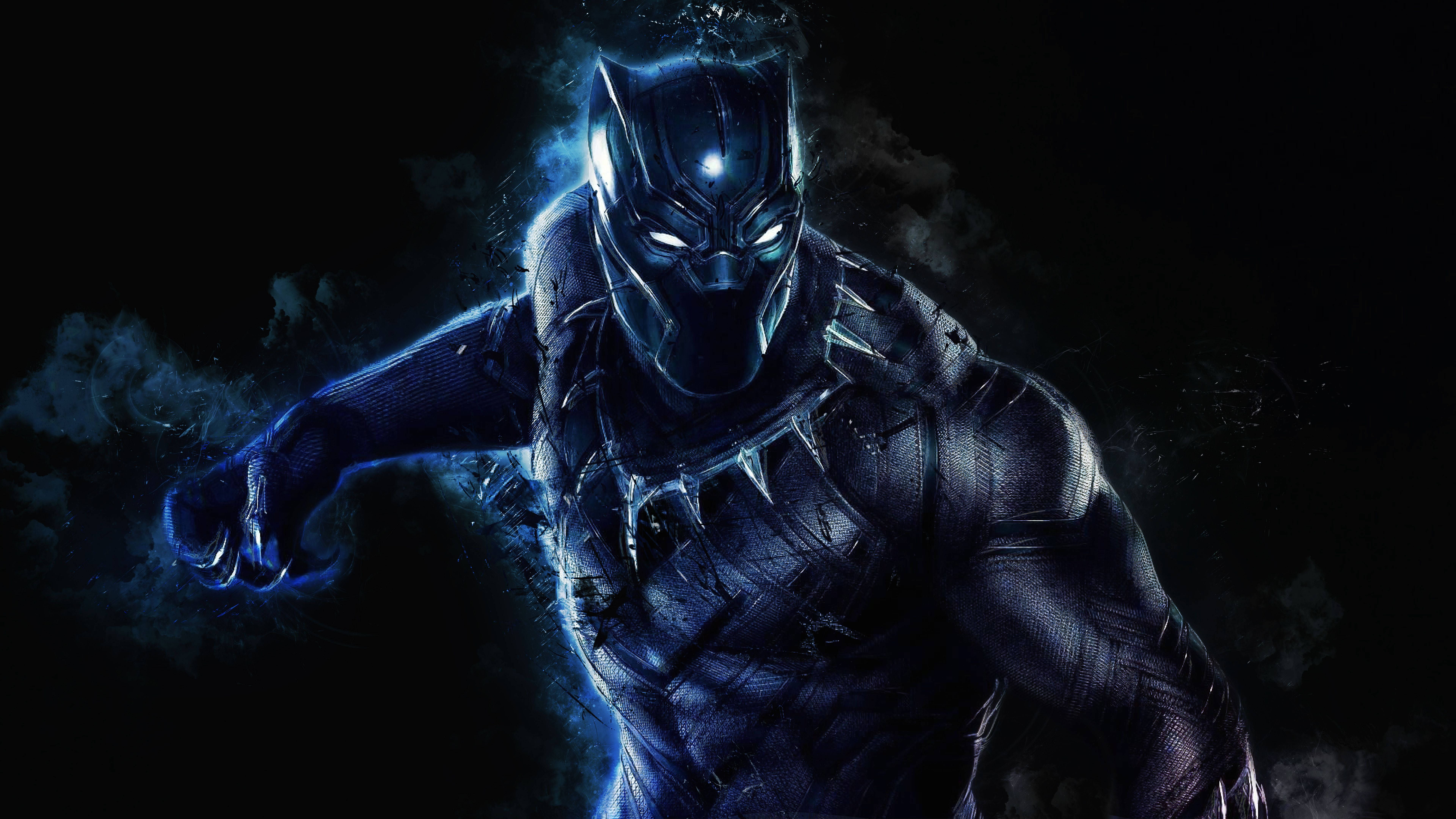  Black Panther Hintergrundbild 7680x4320. Download Marvel's Black Panther looking powerful and stylish Wallpaper