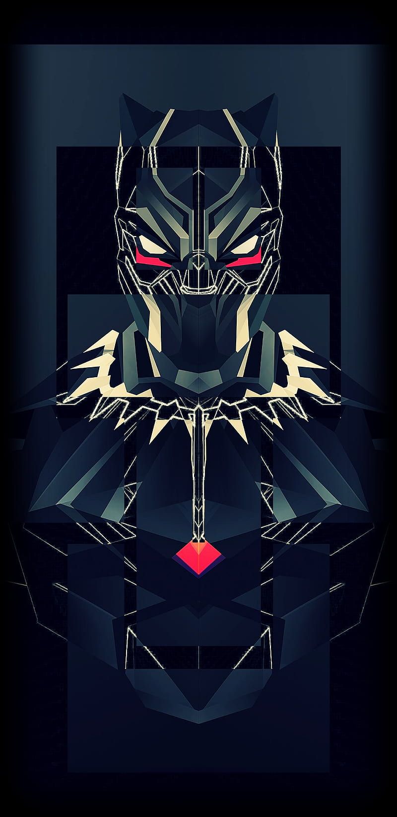  Black Panther Hintergrundbild 800x1644. HD black panther darkness wallpaper