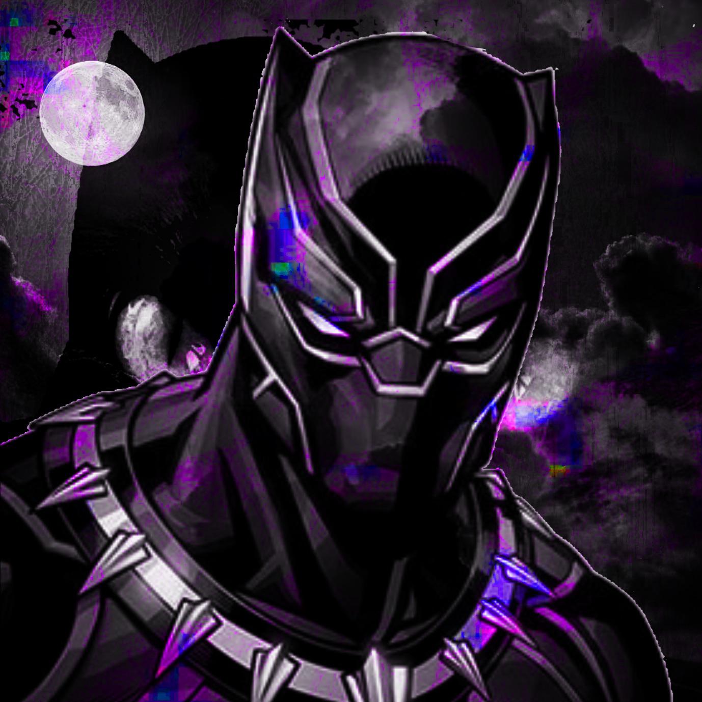  Black Panther Hintergrundbild 1378x1378. Made an aesthetic edit of T'Challa because yes
