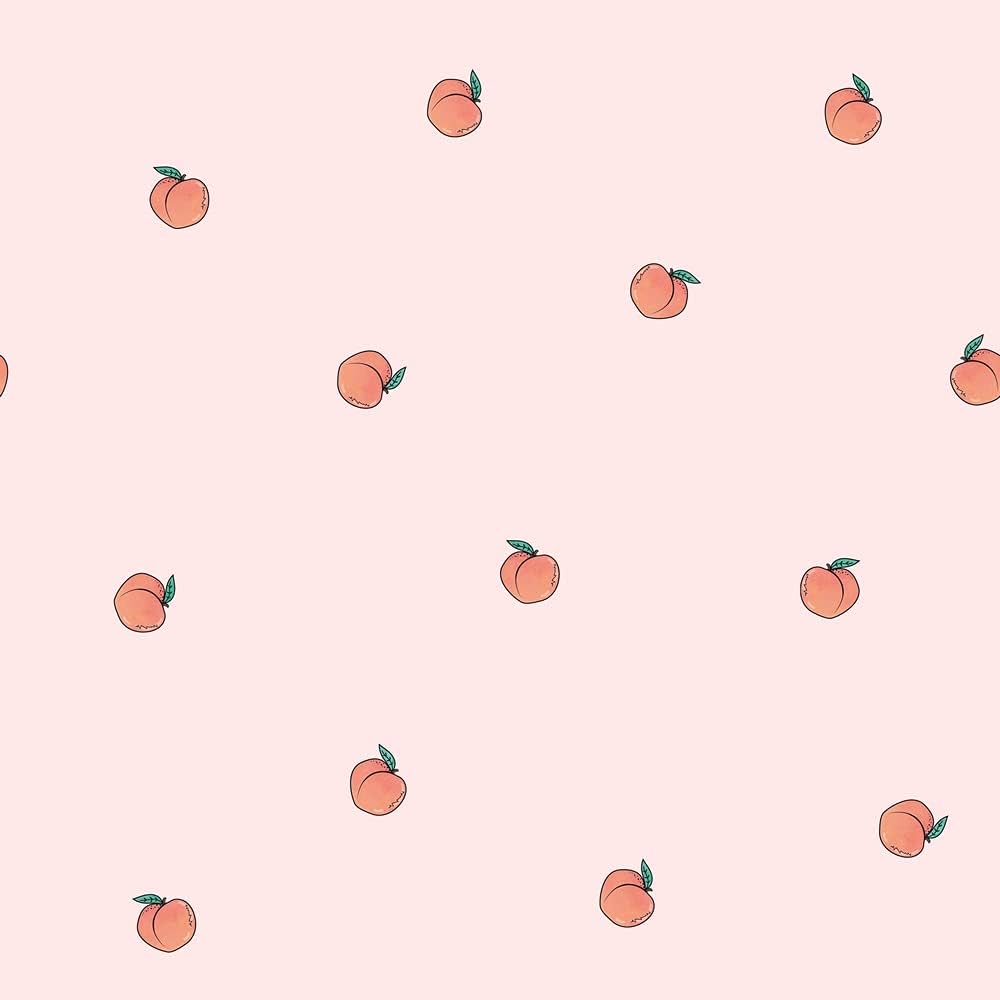  Obst Hintergrundbild 1000x1000. Pfirsich Tapete, Pink, Orange, Grün, Trendig, Obst, Modern : Amazon.de: Baumarkt