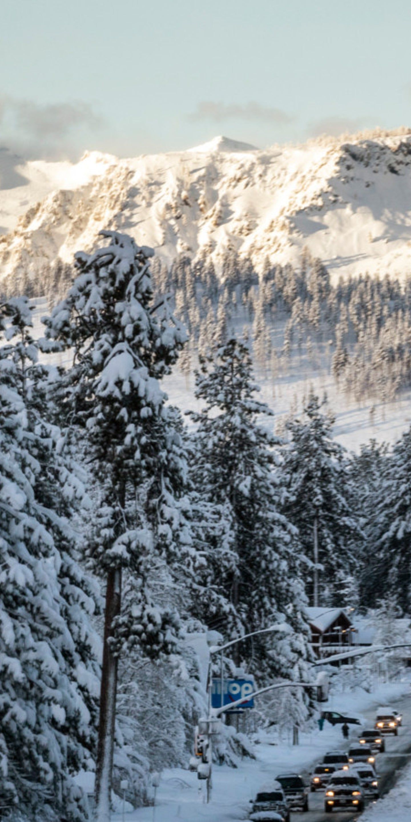  Berge Winter Hintergrundbild 1440x2880. Schneedecke in Kaliforniens Bergen nährt Hoffnung auf Dürreerholung