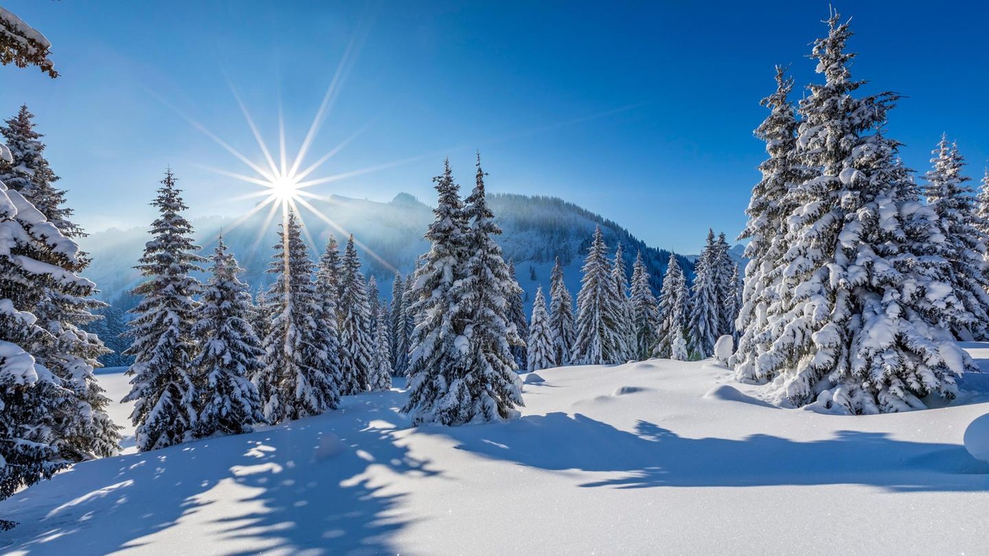  Berge Winter Hintergrundbild 1440x810. So schön ist Deutschland