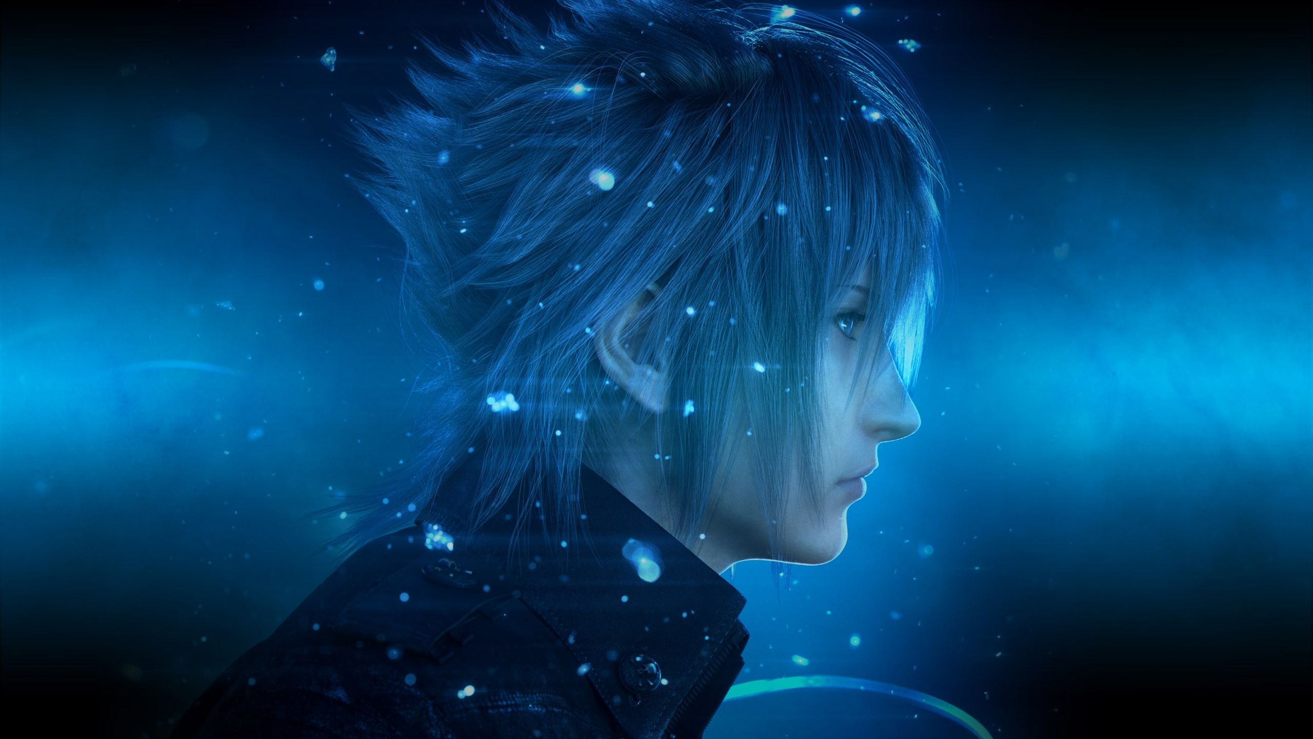  Final Fantasy Hintergrundbild 2560x1440. Final Fantasy Blue Aesthetic Wallpaper