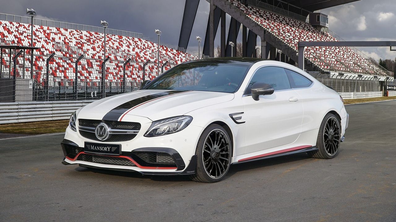  Mercedes-Benz C63 AMG Hintergrundbild 1280x720. Mansory Turns Mercedes AMG C63 Into 650 HP, 193 MPH Coupe