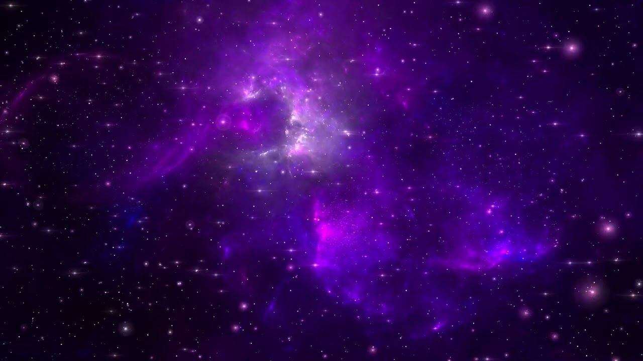 Galaxie Hintergrundbild 1280x720. Purple Classic Galaxy 60:00 Minutes Space Wallpaper Longest FREE Motion Background HD 4K 60fps