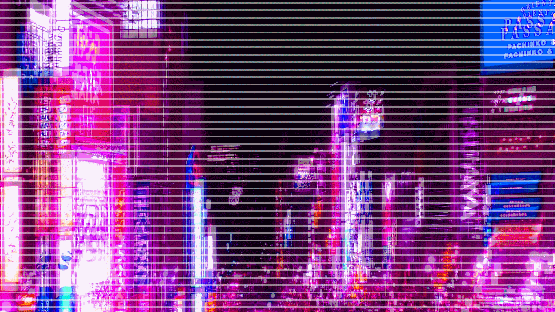  Neon PC Hintergrundbild 1920x1080. Neon Aesthetic Desktop Wallpaper