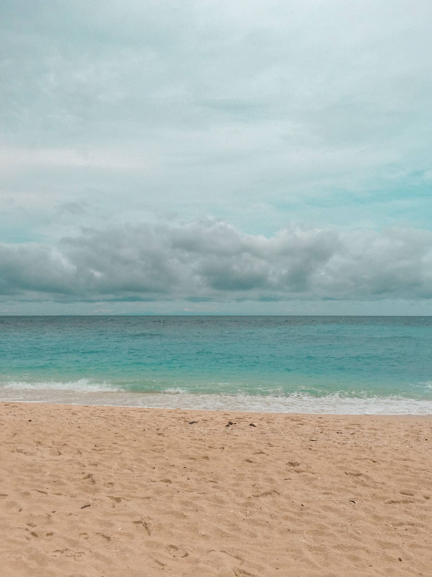  Strand Karibik Hintergrundbild 1439x1920. Ästhetischer Strand Wallpaper KOSTENLOS
