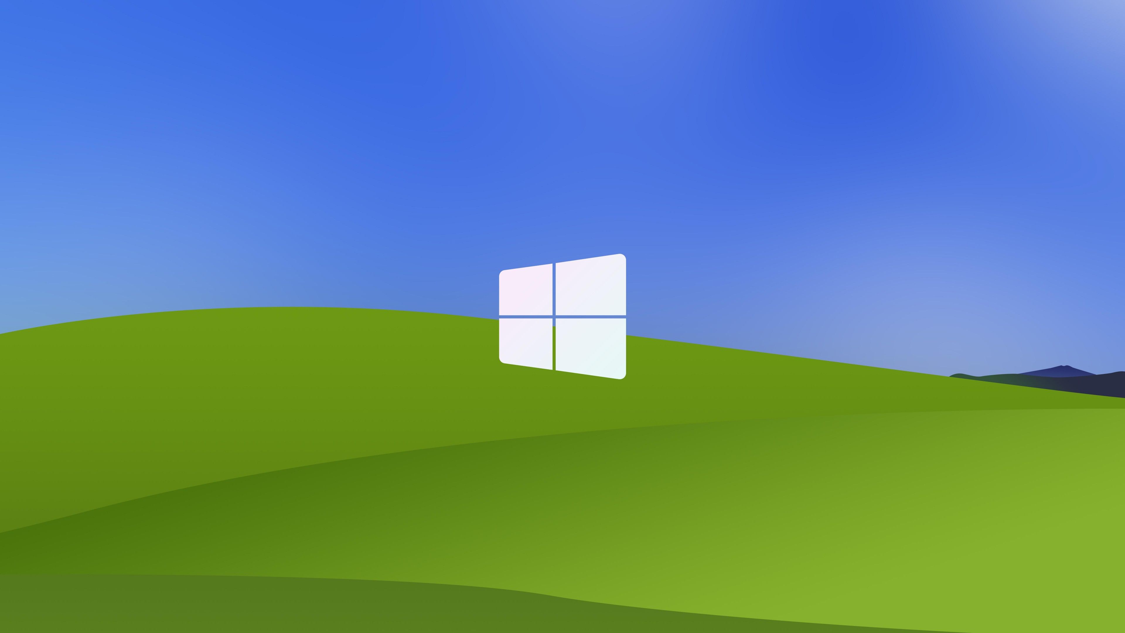  Microsoft Hintergrundbild 3840x2160. Wallpaper Windows XP, day, Microsoft, 8K, OS