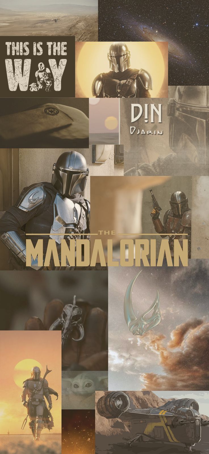  Mandalorian Hintergrundbild 736x1593. The Mandalorian aesthetic. Star wars movies posters, Star wars image, Star wars background