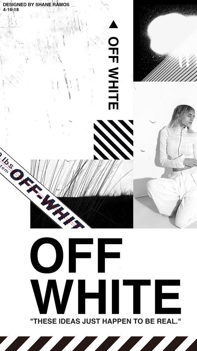  Off White Hintergrundbild 675x1200. Off White HD Wallpaper