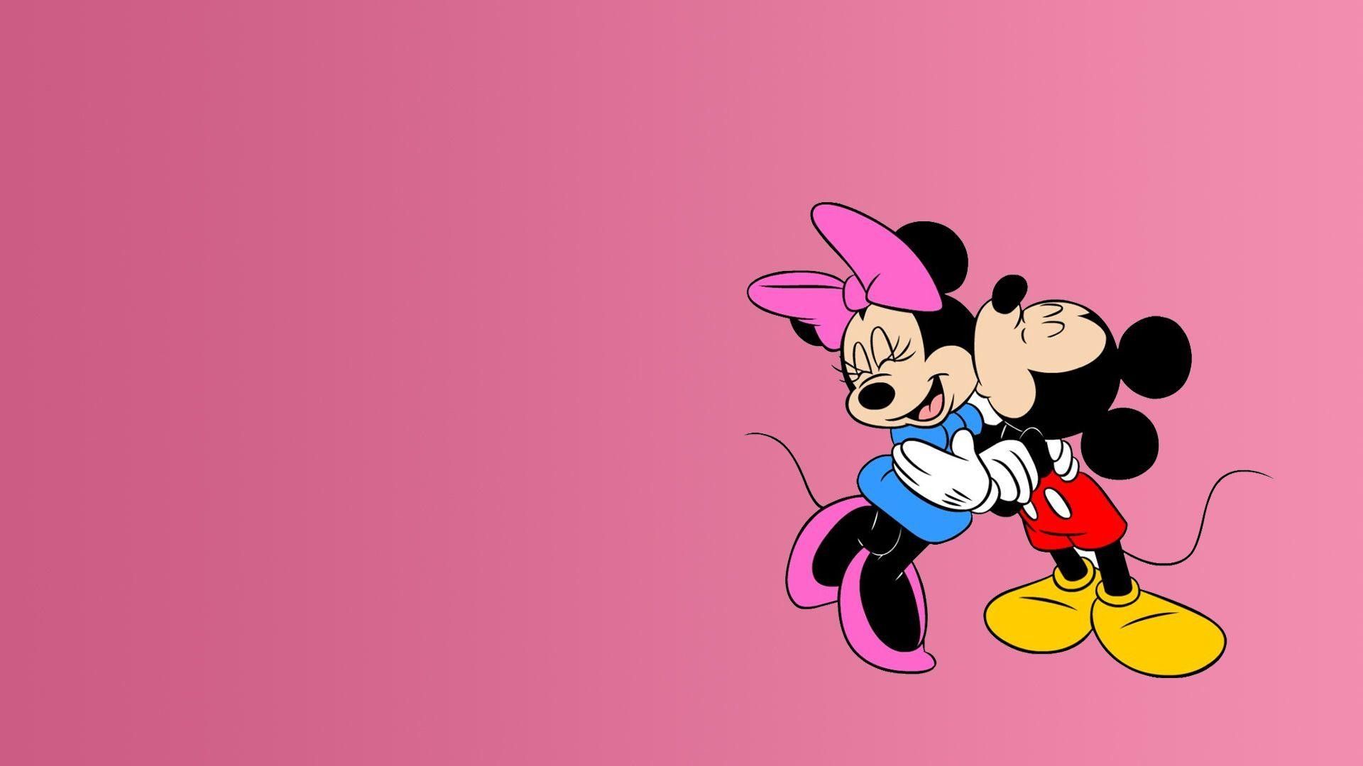  Minnie Mouse Hintergrundbild 1920x1080. Minnie and Mickey Mouse Wallpaper