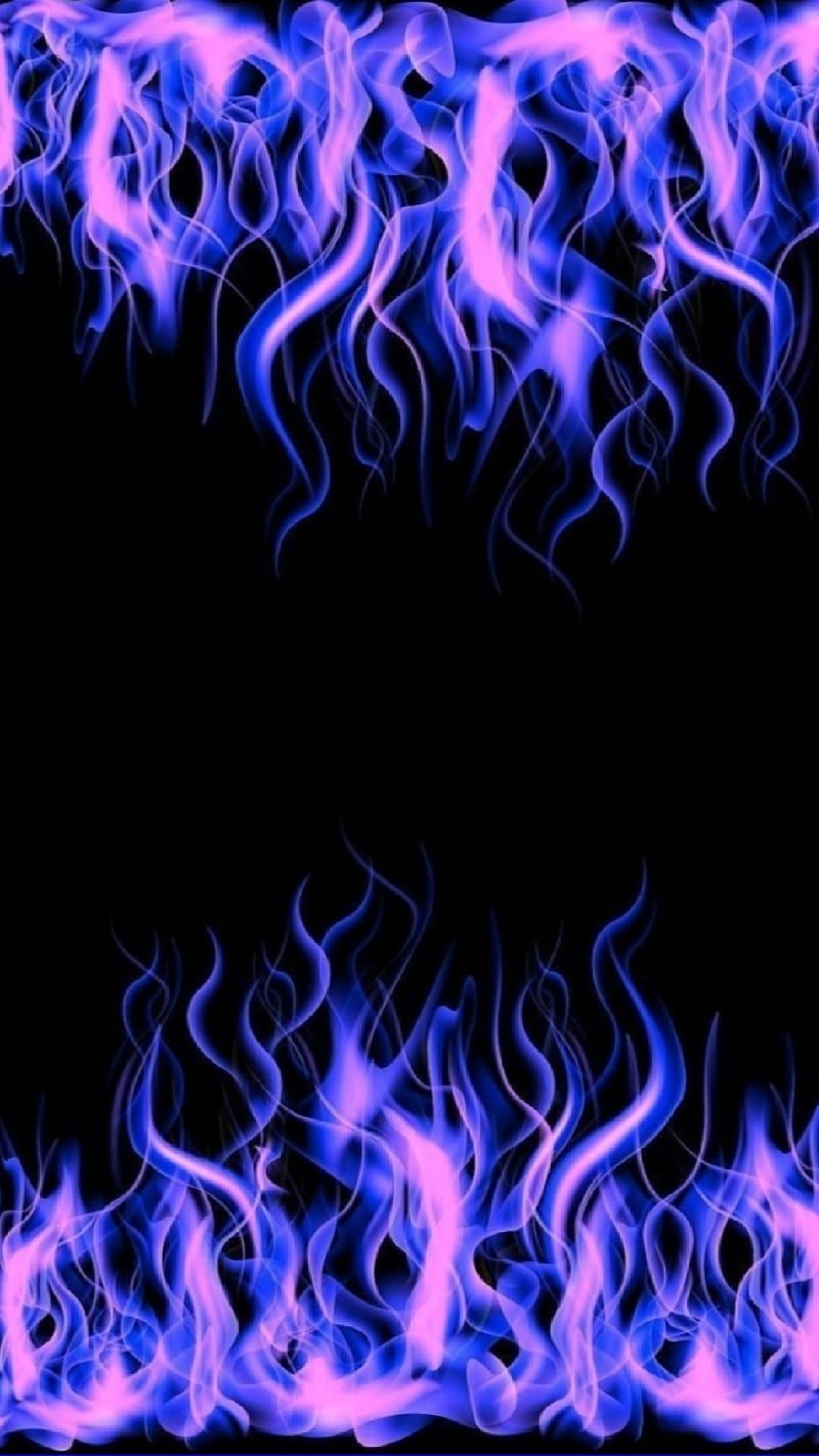  Led Hintergrundbild 800x1422. Flame, aesthetic, bonito, black, blue, dark, dark blue, dark purple, neon, purple, HD phone wallpaper