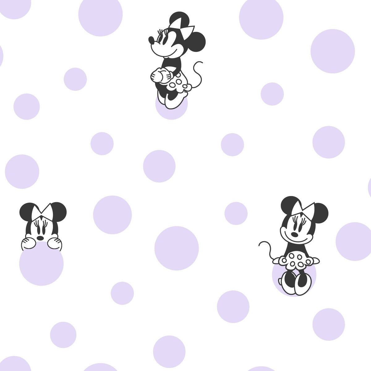  Minnie Mouse Hintergrundbild 1200x1200. Disney Kids Vol. 4 Minnie Mouse Dots Wallpaper