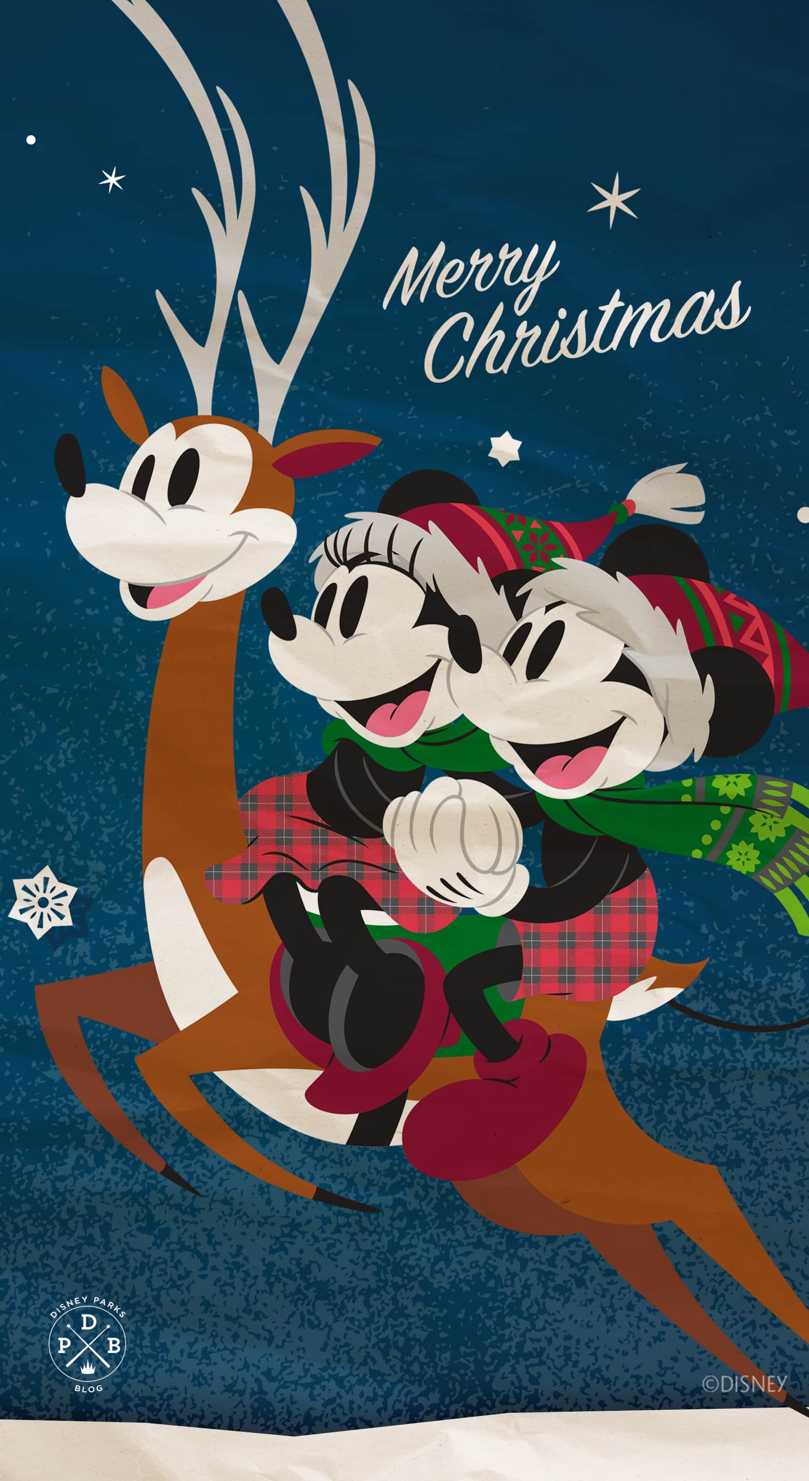  Minnie Mouse Hintergrundbild 1579x2890. Mickey & Minnie Mouse 2018 Holiday Wallpaper