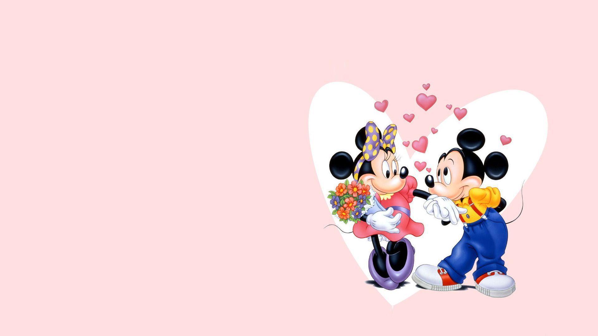  Minnie Mouse Hintergrundbild 1920x1080. Minnie And Mickey Mouse Wallpaper