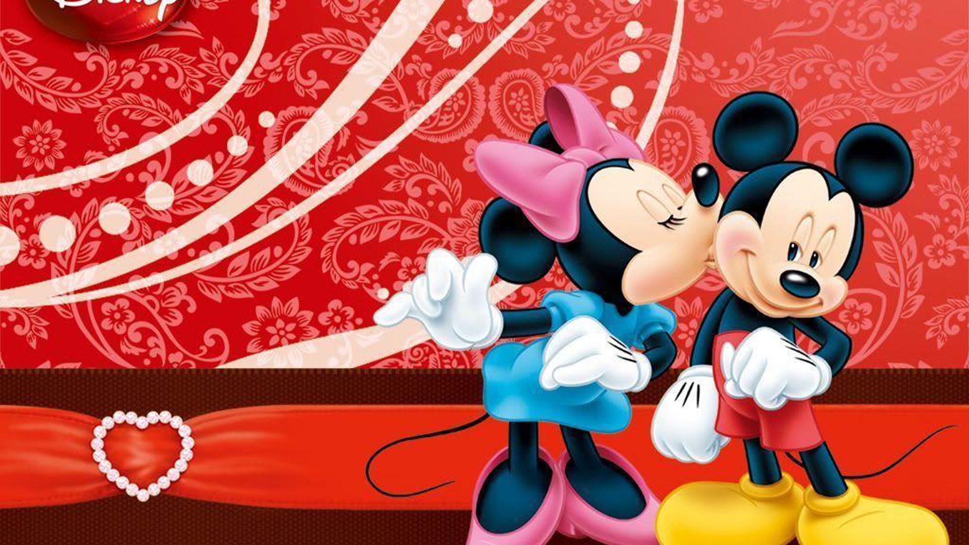  Minnie Mouse Hintergrundbild 1920x1080. Cute Minnie Mouse And Mickey Mouse HD Minnie Mouse Wallpaper