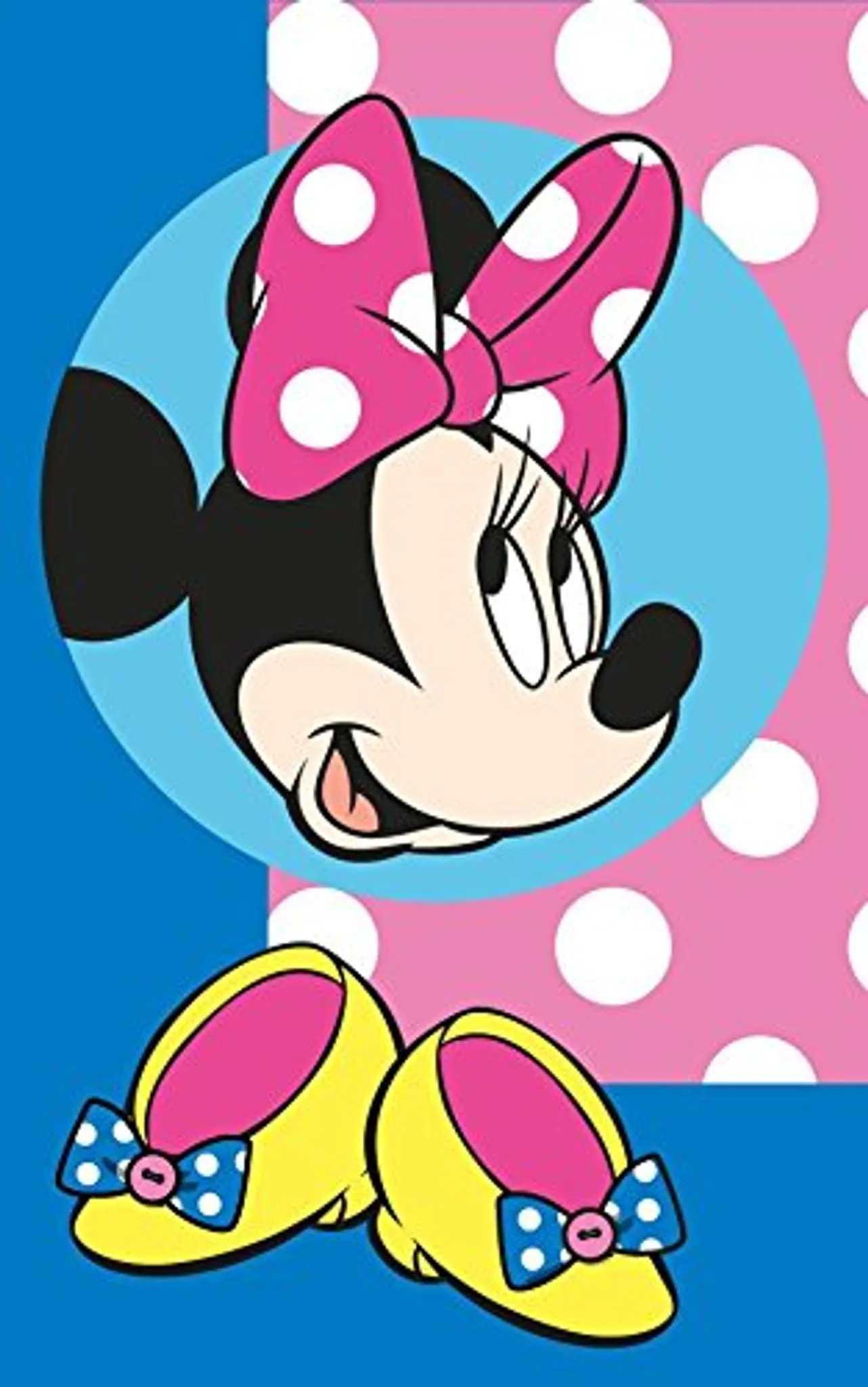  Minnie Mouse Hintergrundbild 1282x2048. Disney Kinderteppich Minnie Maus Teppich