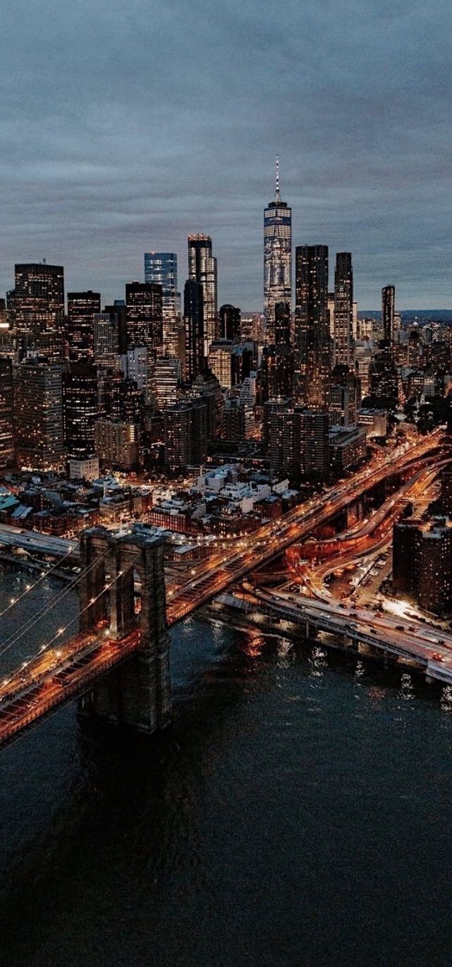  New York Skyline Hintergrundbild 641x1371. val ✨
