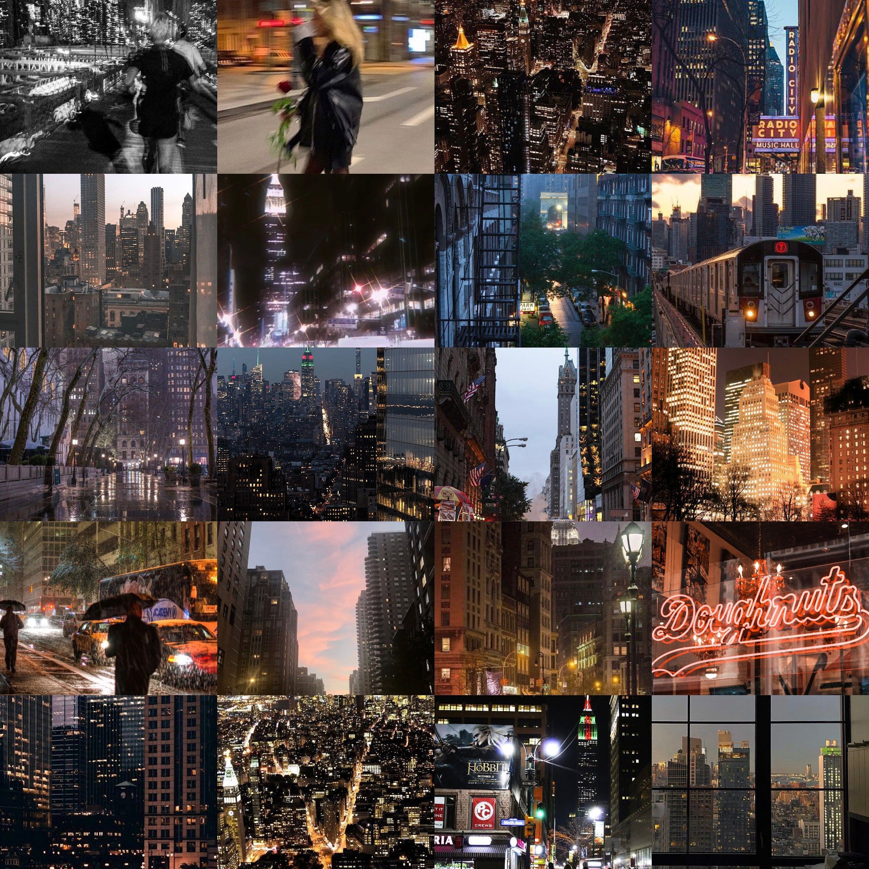  New York Bei Nacht Hintergrundbild 3000x3000. New york city aesthetic night