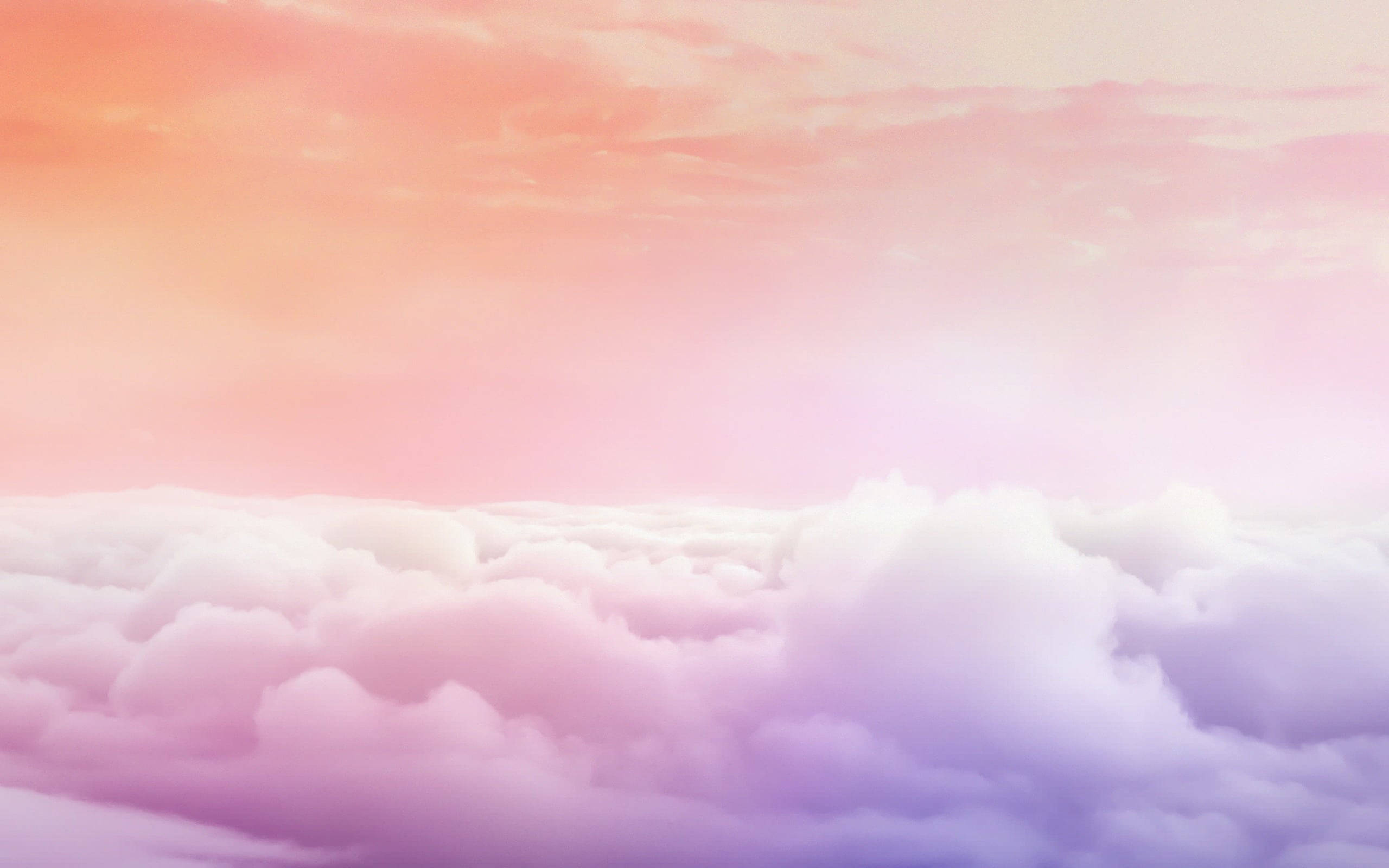  Hochauflösende Hintergrundbild 2560x1600. Downloaden Orangehimmel Hochauflösende Wolken Wallpaper